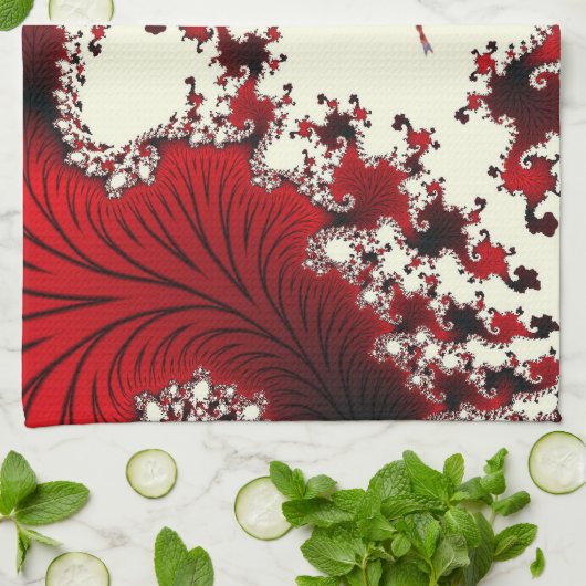 Red Dragonfls Küchentücher (Gefaltet)