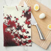 Red Dragonfls Küchentücher (Viertel Falte)