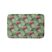 Red Dragonfly Animal Pattern Badematte (Vorderseite)