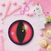 Red Dragons Eye Pappteller (Party)