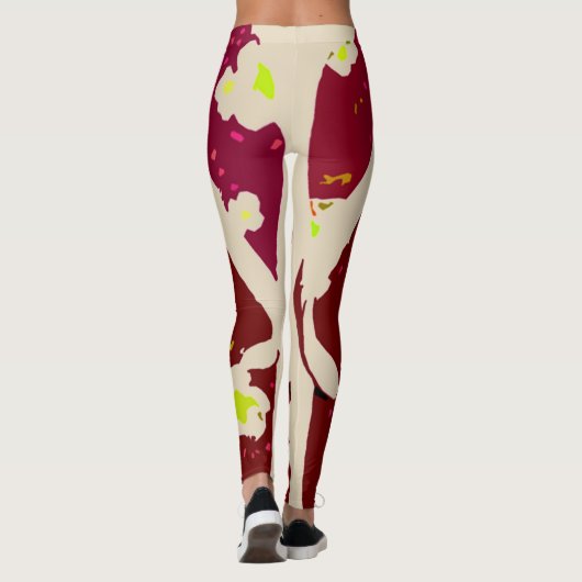 Red Dreh Flop Leggings (Rückseite)