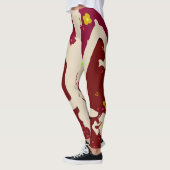 Red Dreh Flop Leggings (Links)