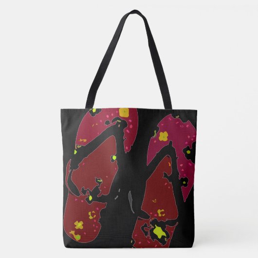 Red Dreh Flop Tasche (Vorderseite)