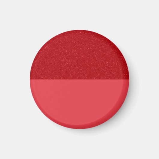 Red Dual-Tone Custom Magnet (texturiert + flach) (Vorne)
