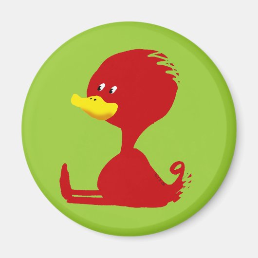 Red Ducky Magnet (Vorne)