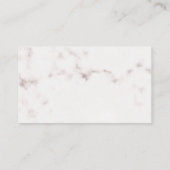 Red Dump Truck Business Card Visitenkarte (Rückseite)