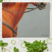 Red Dun Kastnut Sorrel Western Quarter Horse Handtuch (Gefaltet)