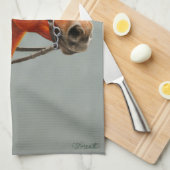 Red Dun Kastnut Sorrel Western Quarter Horse Handtuch (Viertel Falte)