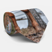 Red Dun Ranch Horse Animal Lover Foto Krawatte (Gerollt)