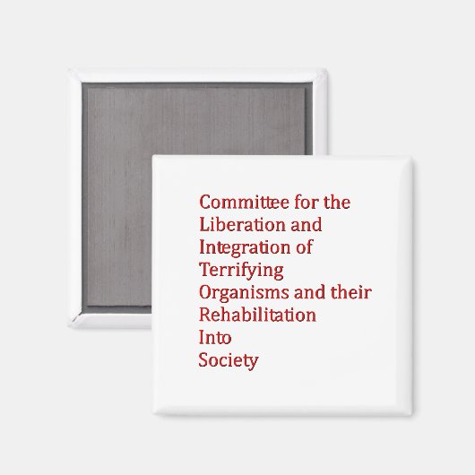 Red Dwarf Magnet (Vorderseite/Rückseite)