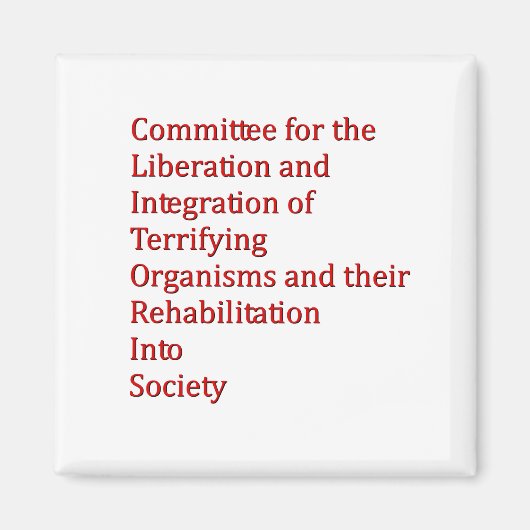 Red Dwarf Magnet (Vorne)