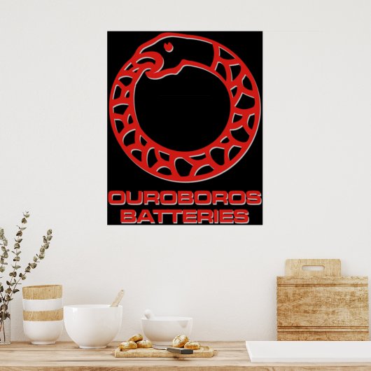 Red Dwarf - Ouroboros Batterien Poster (Küche)