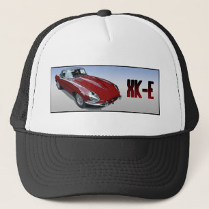 Red E Type Roadster Truckerkappe