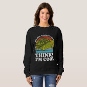 Red Eared Turtle Red Eared Tortoise Red Eared Slid Sweatshirt (Vorne ganz)
