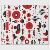 Red Earth: Indianerische Muster Geschenkpapier (Flach)