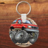 Red Eddie Bauer Bronco Schlüsselanhänger (Vorderseite)