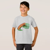 Red Eft Orange Salamander Nature T-Shirt (Vorne ganz)