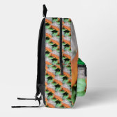 Red Eft Orange Salamander Personalisiert Bedruckter Rucksack (Links)