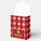 Red Egg Ginger Gastgeschenk Box Personalisiert Geschenkschachtel (Geöffnet)