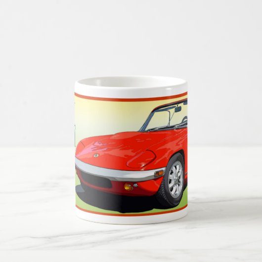 Red Elan S4 Kaffeetasse (Mittel)