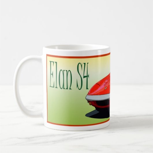 Red Elan S4 Kaffeetasse (Links)