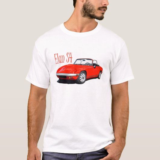 Red Elan S4 T-Shirt (Vorderseite)