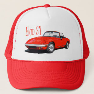 Red Elan S4 Truckerkappe