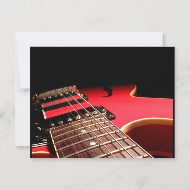 Red Electric Guitar (Vorderseite)
