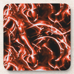 Red Electric Untersetzer