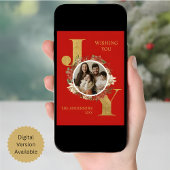 Red Elegant Foto Falten Weihnachten