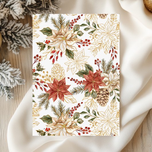 Red Elegant Foto Falten Weihnachten