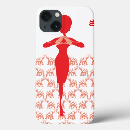 Red Elephant iPad Cover (Rückseite)