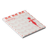 Red Elephant Notizblock (angewinkelt)