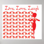 Red Elephant Poster (Vorne)