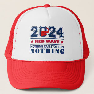 Red Elephant RED WAVE 2024 Wahlen USA Truckerkappe