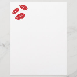 RED EMO GRAY LIPS KISSES LIPSTICK DREI LIEBE FLIRT