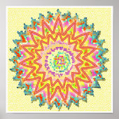 RED Energy Sparkling Healing Chakra Poster (Vorne)