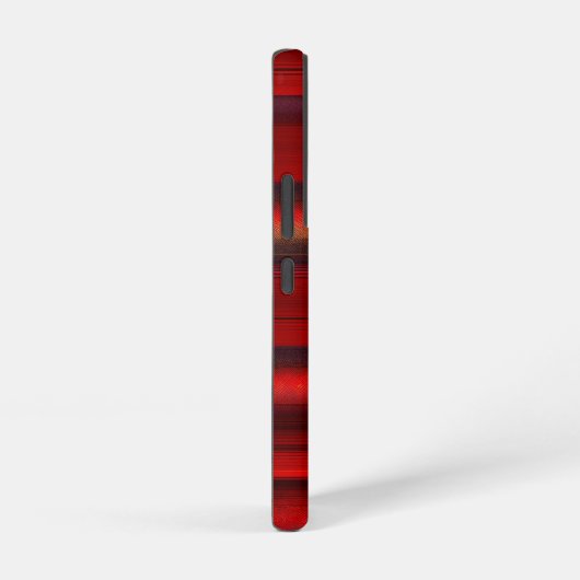 Red Ethnic Strip Phone Case Samsung Galaxy Hülle (Rechte Seite)