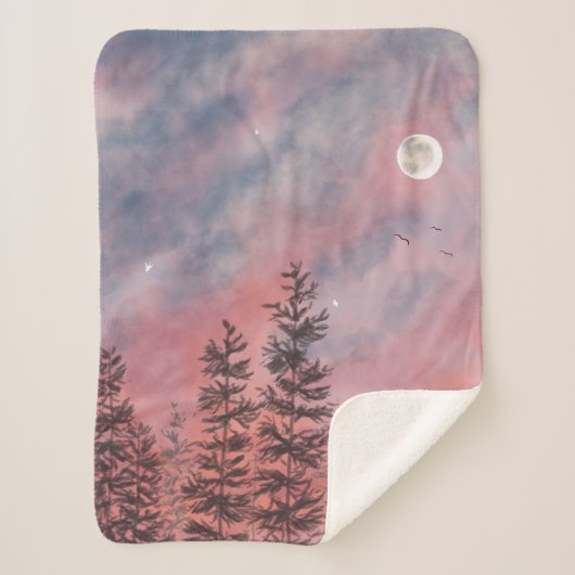 Red evening sky sherpadecke (Vorderseite)