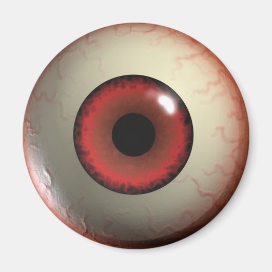 Red Evil Eye Magnet (Vorne)