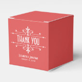 Red Extravagant Ornamental Fevor Boxes Geschenkschachtel (Vorderseite)