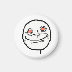Red Eye-Entkerner-Gesichts-Magnet Magnet