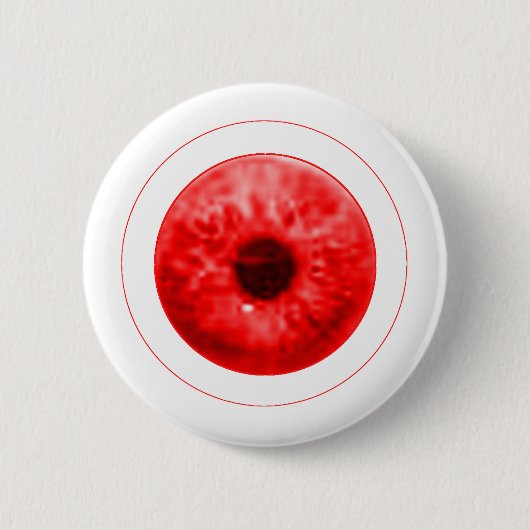 Red Eye Eyeball Gibney Die Serie der MUSEUM-Künstl Button (Vorderseite)