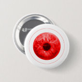 Red Eye Eyeball Gibney Die Serie der MUSEUM-Künstl Button (Vorne & Hinten)