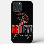 Red Eye King Case-Mate iPhone Hülle (Rückseite)