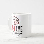 Red Eye King Kaffeetasse (Vorderseite Links)
