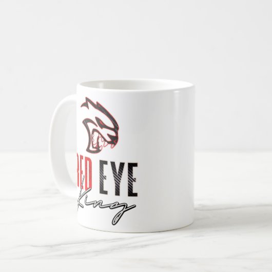 Red Eye King Kaffeetasse (Vorderseite Links)