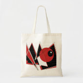 Red Eye schauen Budget Tote Tasche (Vorne)