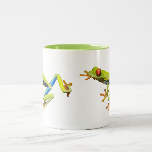 Red eyed tree frog zweifarbige tasse (Mittel)