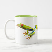 Red eyed tree frog zweifarbige tasse (Links)